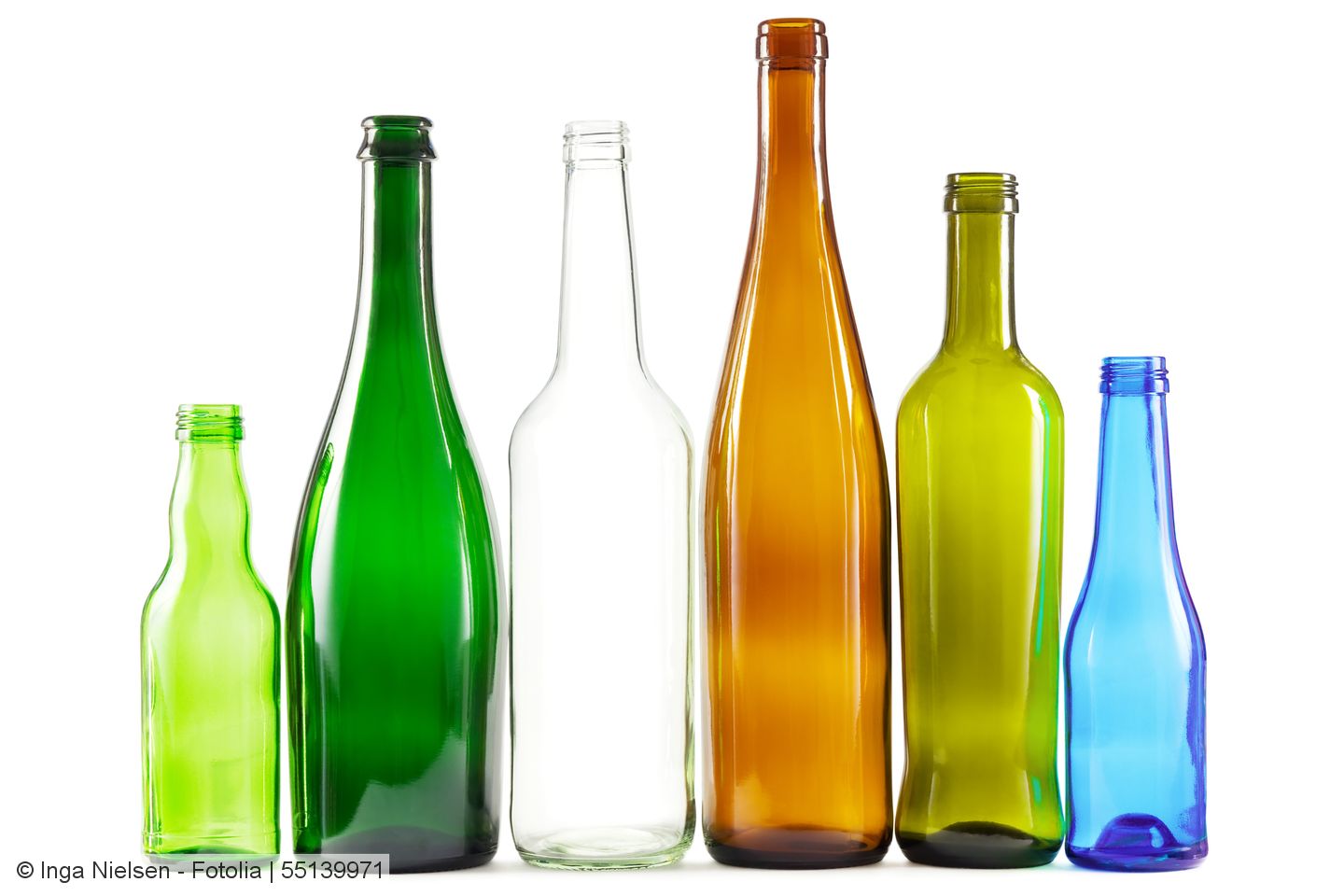 Für Glasverpackungen sind Angaben zu Rezyklatgehalten kaum praktikabel oder sinnvoll